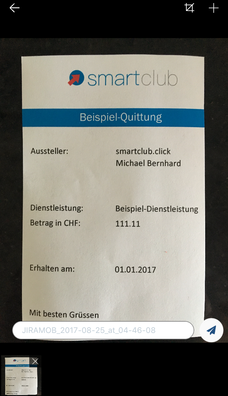 FCW Wissensdatenbank > Eingabe von Spesen im smartclub > image2017-8-25_18-9-33.png