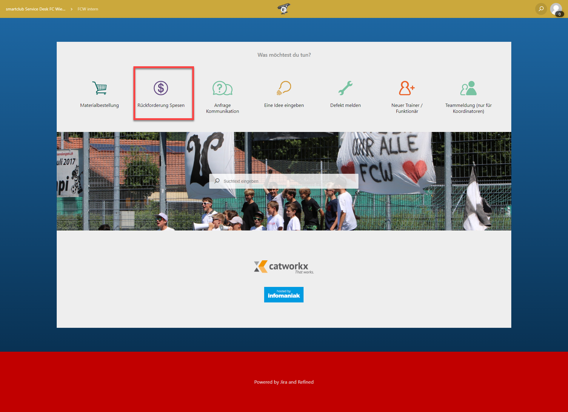 FCW Wissensdatenbank > Eingabe von Spesen im smartclub > image2021-8-23_11-59-29.png